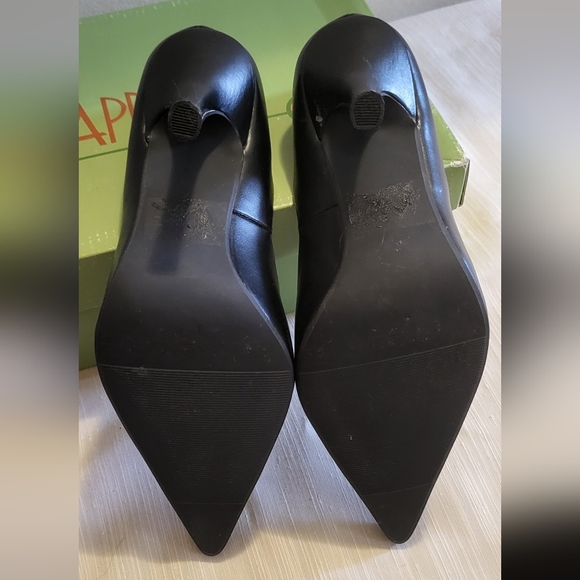 Paprika black high heel pumps size 7 1/2 - Picture 3 of 5